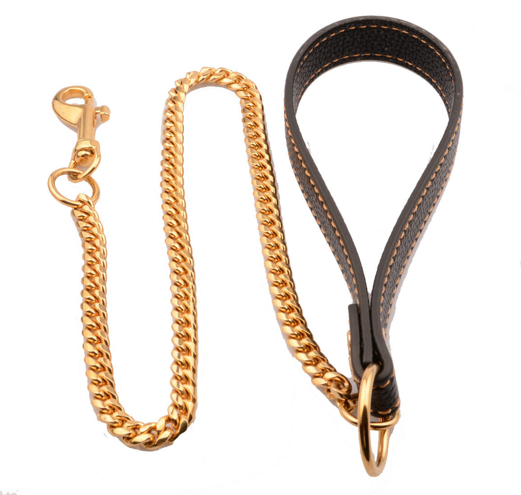 IronPaw™ Stainless Steel Chain Lead
