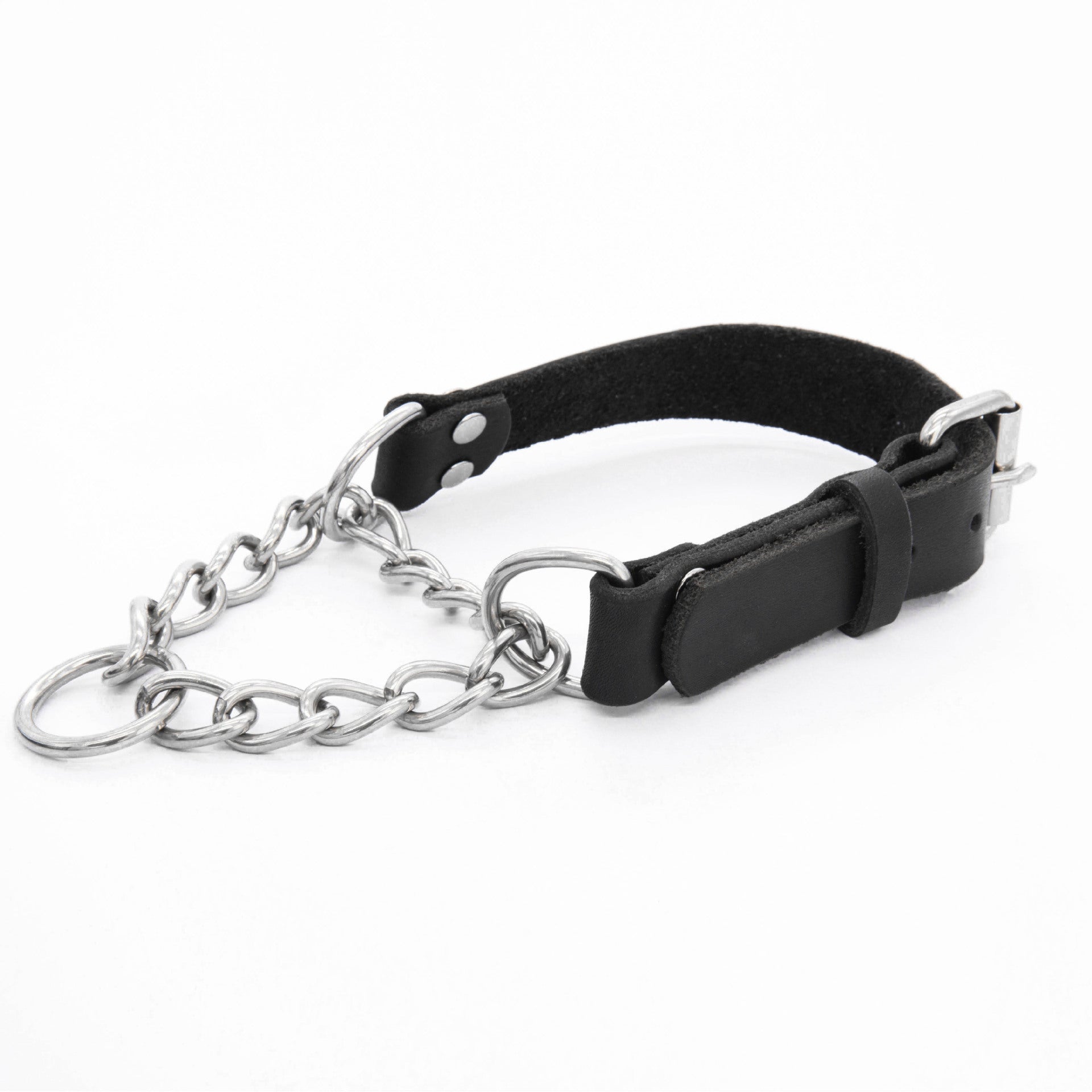 Iron Paw™ Zenith Series: Padded Full-Grain Leather Collar