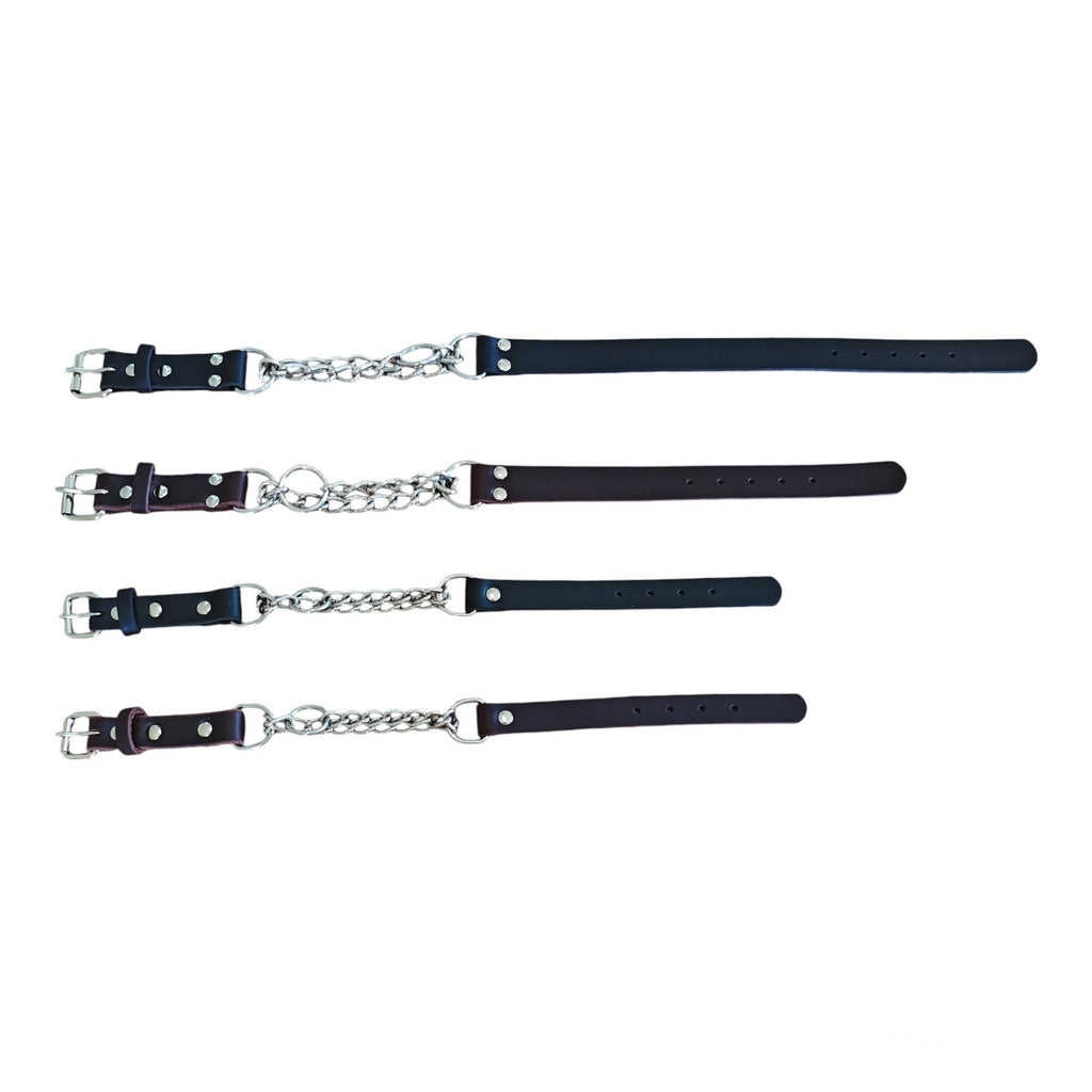 Iron Paw™ Zenith Series: Padded Full-Grain Leather Collar