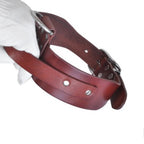 Iron Paw™ Iron Hide: Tactical Grade Full Grain Leather Collar