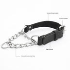 Iron Paw™ Zenith Series: Padded Full-Grain Leather Collar