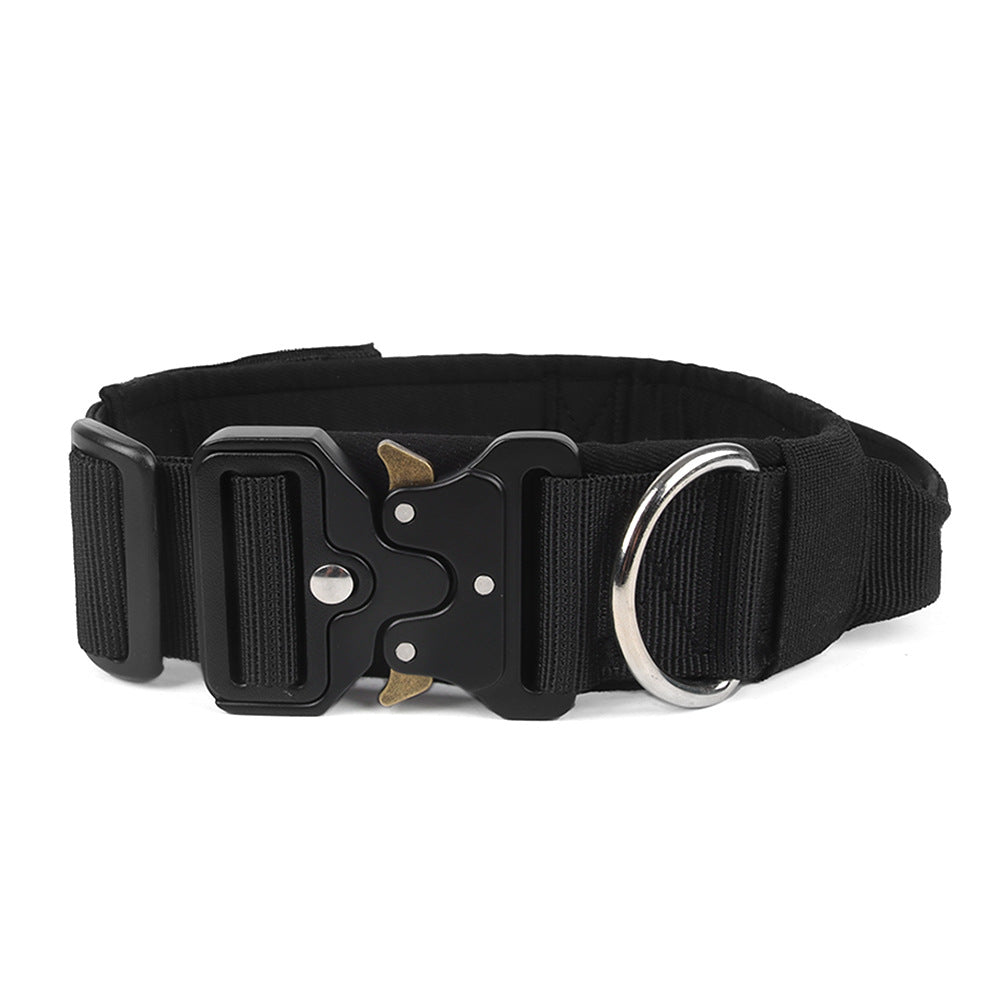 Iron Paw™ Sentinel Tactical Collar – Ultra-Durable K9 Nylon with Cobra-Link Buckle