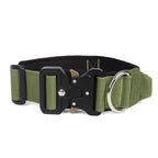 Iron Paw™ Sentinel Tactical Collar – Ultra-Durable K9 Nylon with Cobra-Link Buckle