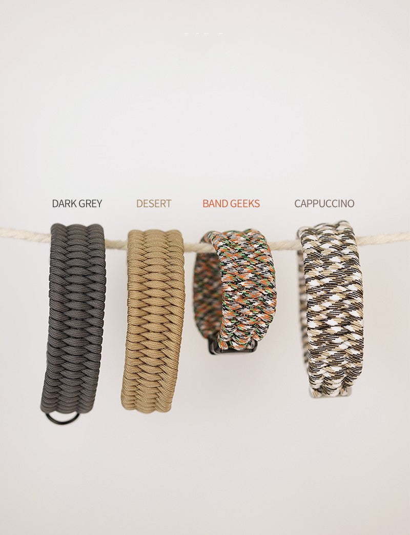 Iron Paw™ Nomad Series: Hand- Woven Utra-Strength Paracord Collar